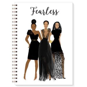 Fearless African American Women Spiral Journal