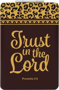 Trust in the Lord Afrocentric Compact Mirror