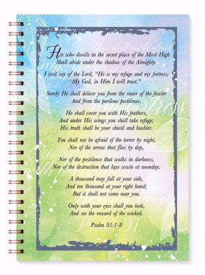 Psalm 91 Spiral Journal