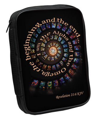 Alpha and Omega Bible Cover
