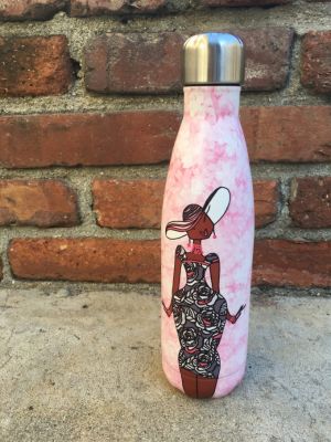 Blessed And Sho Nuff Favored African American Stainless Steel Bottle #2