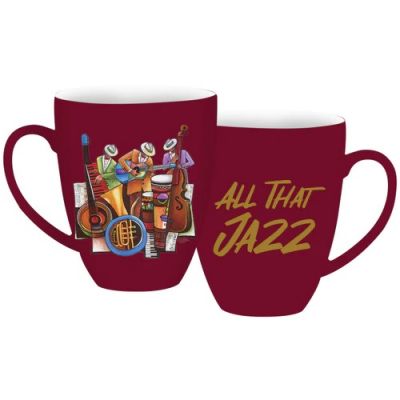 All that Jazz Black Artwork Mug
