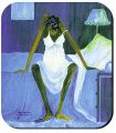 Blue Monday Mousepad - African American