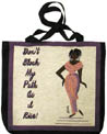Don't Block My Path 16" Tote Bag