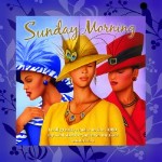 Sunday Morning Decorative Glass Plate