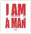 I AM A MAN African American Double Switch Plate Cover