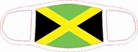 Jamaica Flag Face Mask