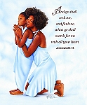 Jeremiah 29:13 Art Plaque - Small