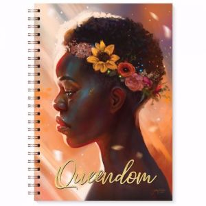 Queendom African American Woman Black Art Journal
