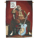 Tobasco Blues Wall Hanging by MangeloArt