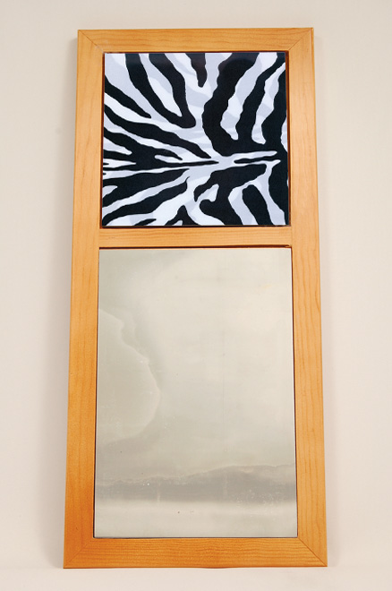 Zebra Wall Mirror