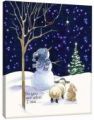 Christmas Fiber Optic Canvas & Wall Decor