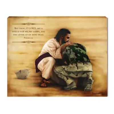 Soldier Medium African American Canvas Art