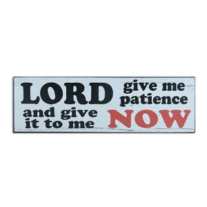 Patience Wall Plaque