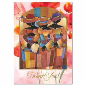 Total Praise Blank Thank You Card