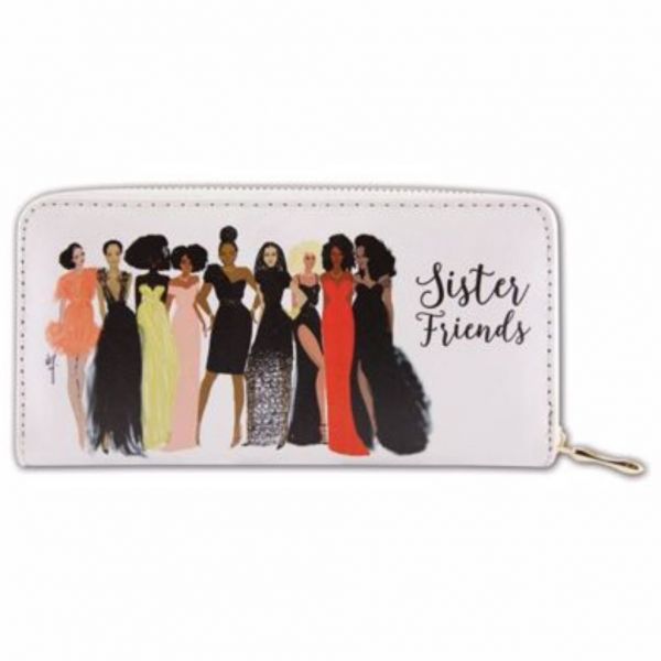 Sister Friends African American Wallet