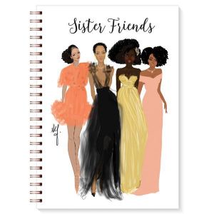 Sister Friends African American Spiral Journal