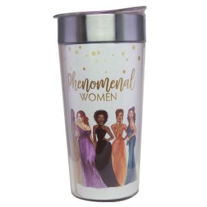 Phenomenal Woman  Afrocentric Travel Cup