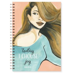 I Choose Joy African American Spiral Journal