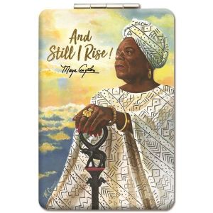 And Still I Rise Afrocentric Compact Mirror