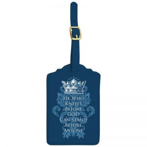He Who Kneels African American Luggage Tag