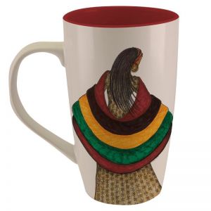 Blessed Life Afrocentric  Latte Mug