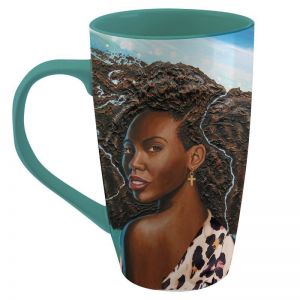 Wonderfully Made Afrocentric Latte Mug
