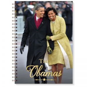 The Obamas  2020 Version African American Spiral Journal