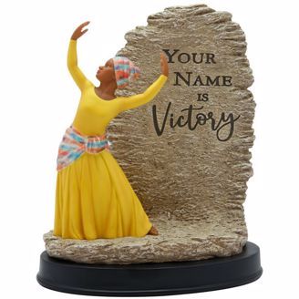 Your Name Is Victory African American Figurine