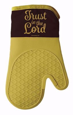 Trust in the Lord Oven Mitt and Potholder #3