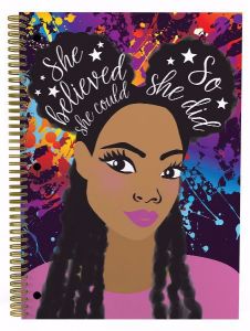 Self Love Afrocentric Spiral Notebook Set of 3 #2