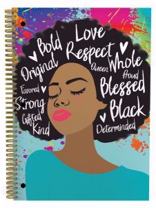 Self Love Afrocentric Spiral Notebook Set of 3 #3