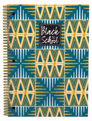 Patterns Afrocentric Spiral Notebook Set of 3 #2