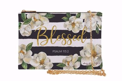 Blessed Magnolia Flowers Chain Purse