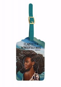 Wonderfully Made African American  Luggage Tag