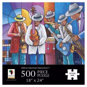 All That Jazz Afrocentric Jigsaw Puzzle