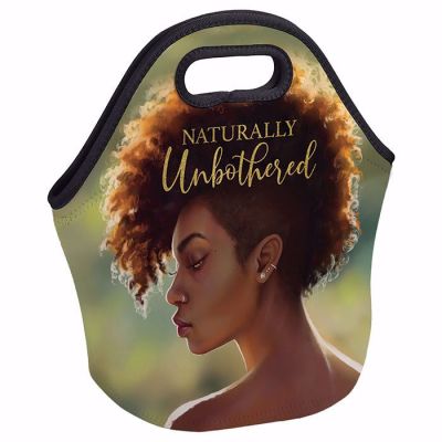 Naturally Unbothered Afrocentric Lunch Bag