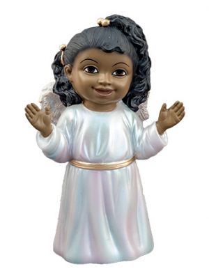 Rejoice African American Cheerful Cherub