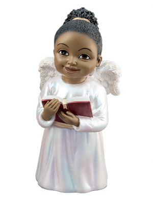 Singing African American Cheerful Cherub