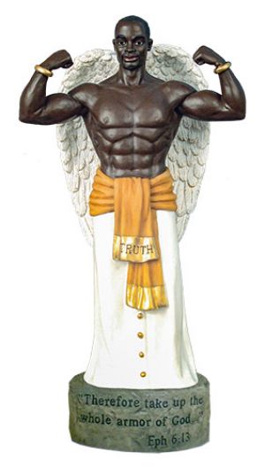 Truth Armor of the Lord African American Figurine