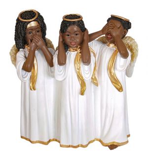 Speak No Evil  Hear No Evil See No Evil Trio African American Angels
