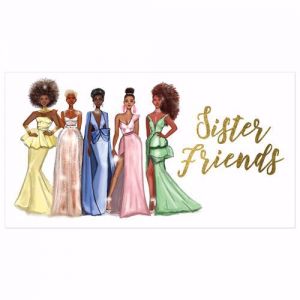 2022 Sister Friends African American Women 24 Month Checkbook Planner
