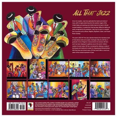 All that Jazz 2023 Black Art Calendar #2
