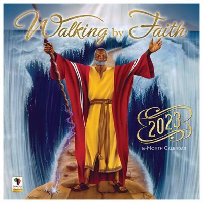 Walking By Faith 2023 Black Art Calendar