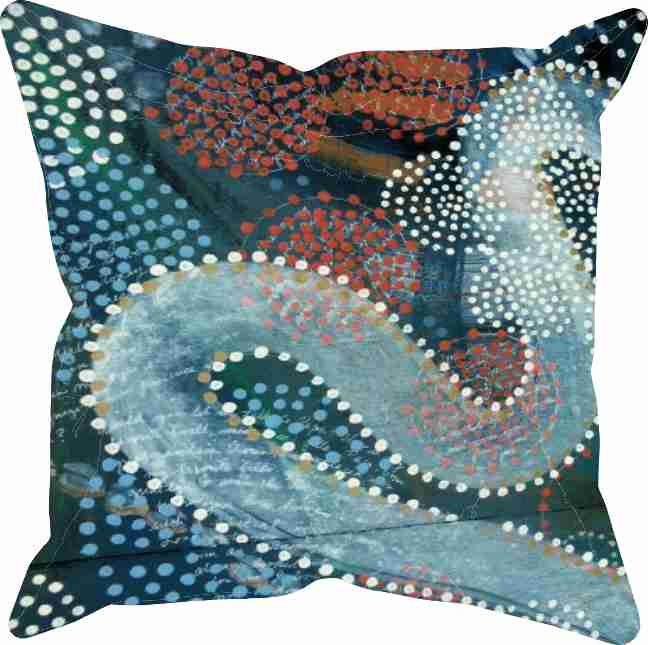 21st Century Nkisi Throw Pillow