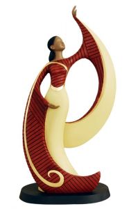 Woman Dancer 1 African American Figurine