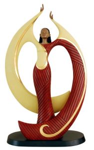 Woman Dancer 2 African American Figurine