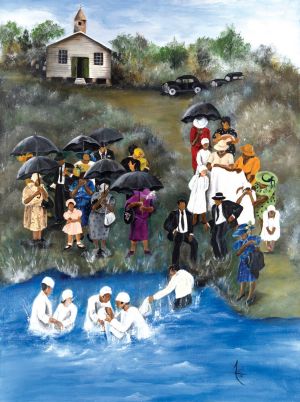 Baptism 1000pc Black Art Puzzle