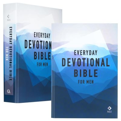Blue Mountain Softcover NLT Everyday Devotional Bible for Men