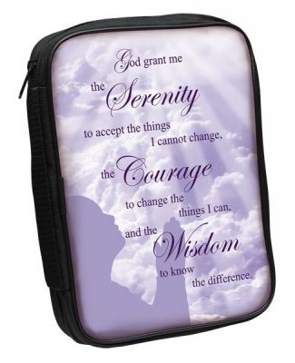 Serenity Prayer 2  Bible Cover